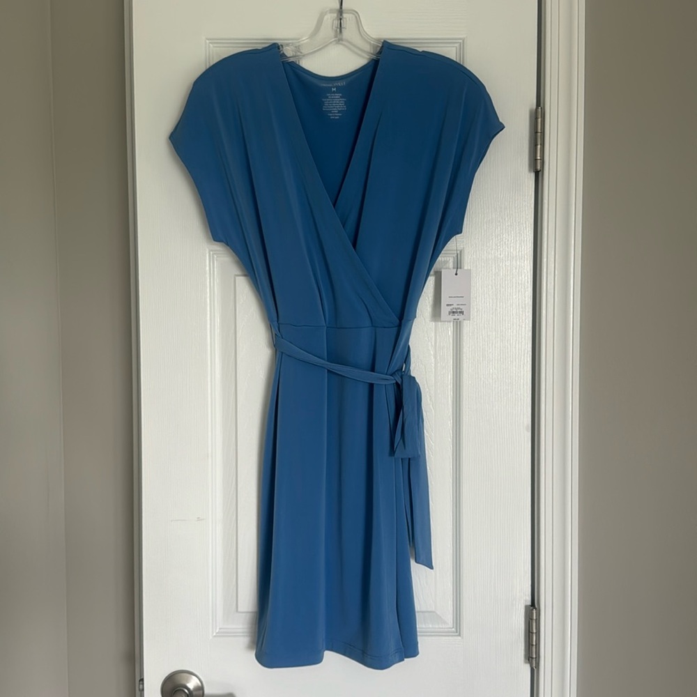 Nine West Dolman Sleeve Wrap Dress